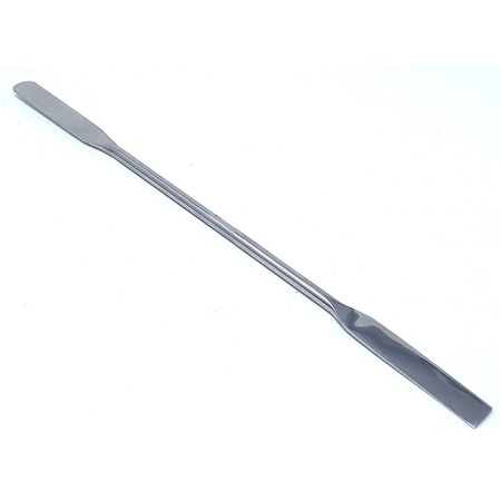 A2Z SCILAB Double Ended Lab Spatula Square & Round End 9" Stainless Steel A2Z-ZR100
